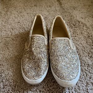 Old Navy Gold Glitter Sneakers